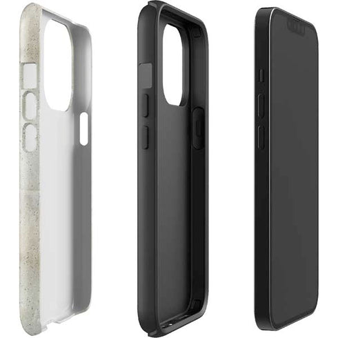Natural White Concrete iPhone 15 Pro Impact Case